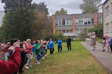 Dienas centrs “Saskarsme”. Starptautiskā senioru diena. 6