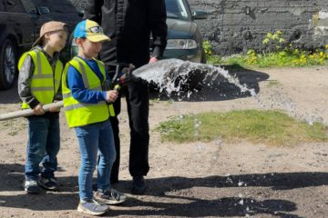 Drošības stunda valsts ugunsdzēsības un glābšanas dienestā 11